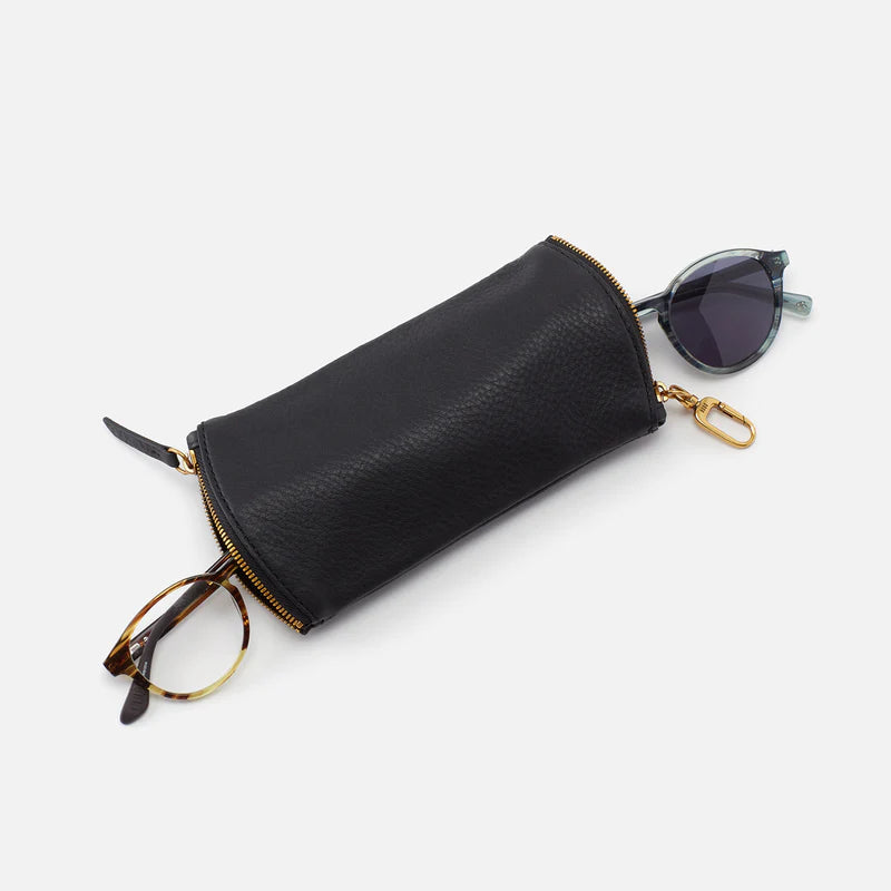 SPARK DOUBLE EYEGLASS CASE in Black