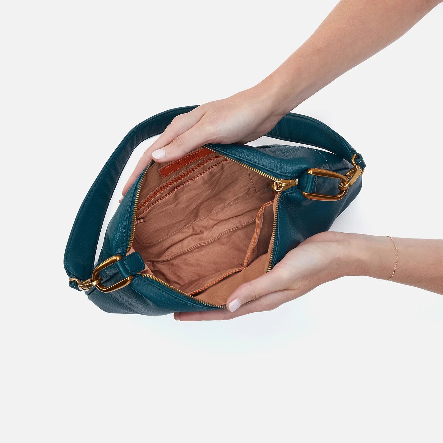 ADVANCE SHOULDER CROSSBODY in Midnight Teal