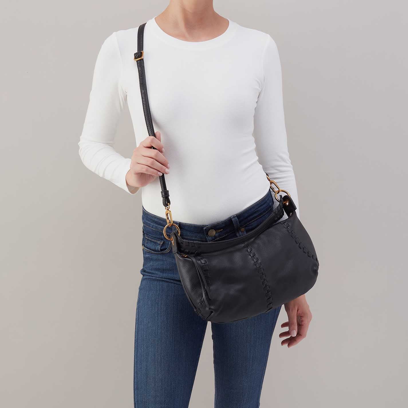 OPAL MINI SHOULDER in Black