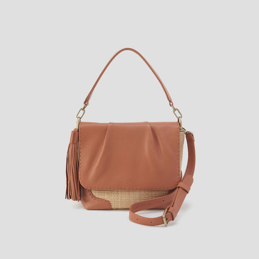 HARLEY CONVERTIBLE SHOULDER in Natural Straw