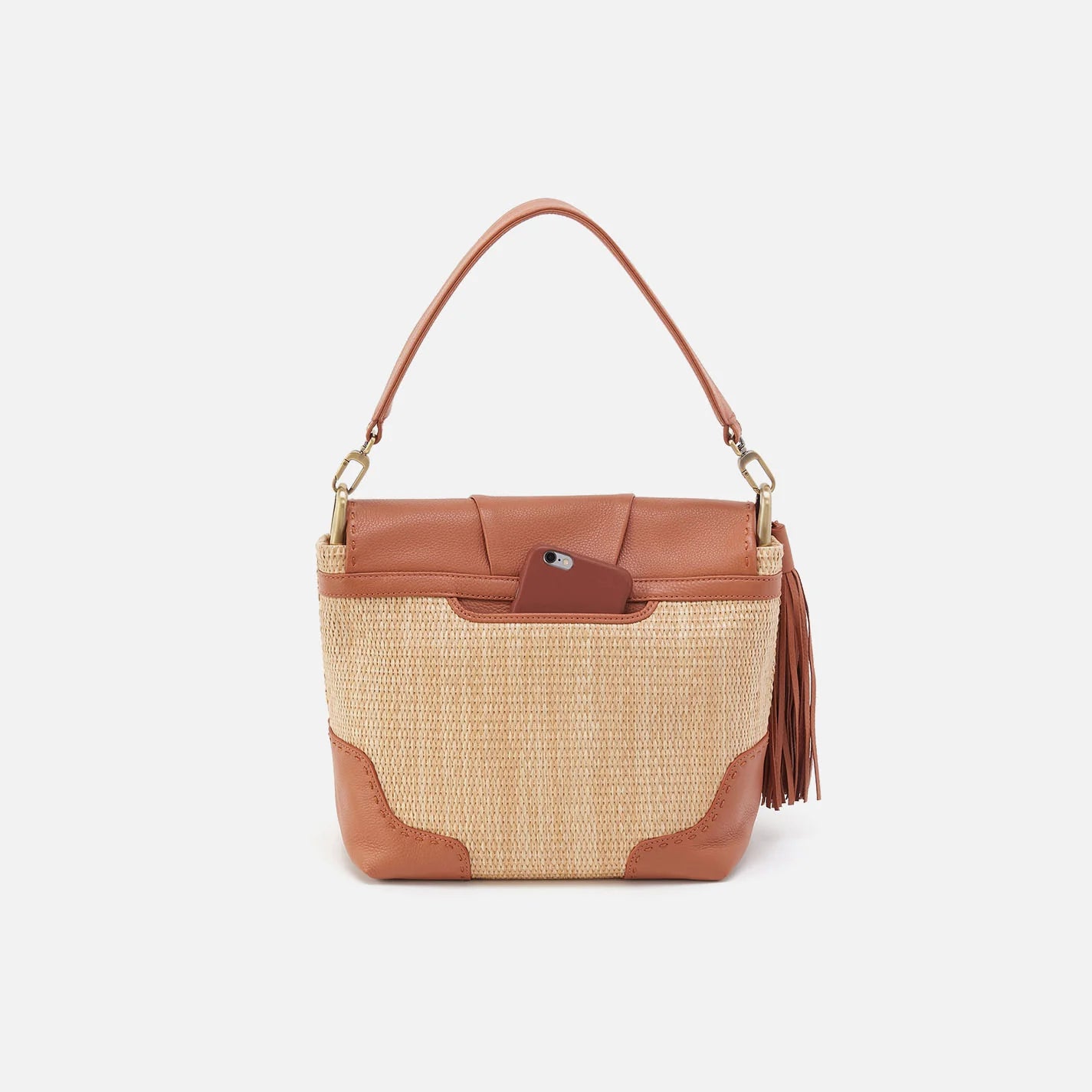 HARLEY CONVERTIBLE SHOULDER in Natural Straw
