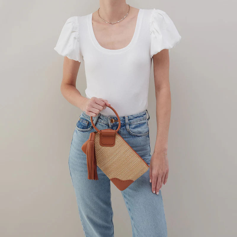 SABLE WRISTLET in Natural Straw