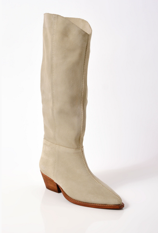 SWAY LOW SLOUCH BOOT in Parchment