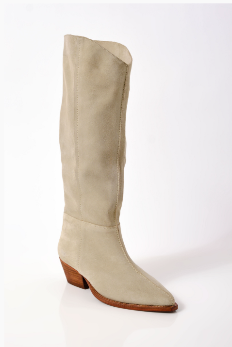 SWAY LOW SLOUCH BOOT 2.0 in Parchment