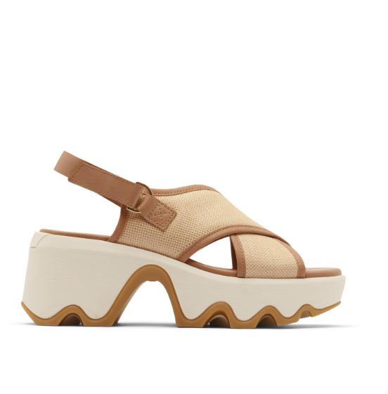 KINETIC AURA SLINGBACK TXT in Honest Beige + Gum