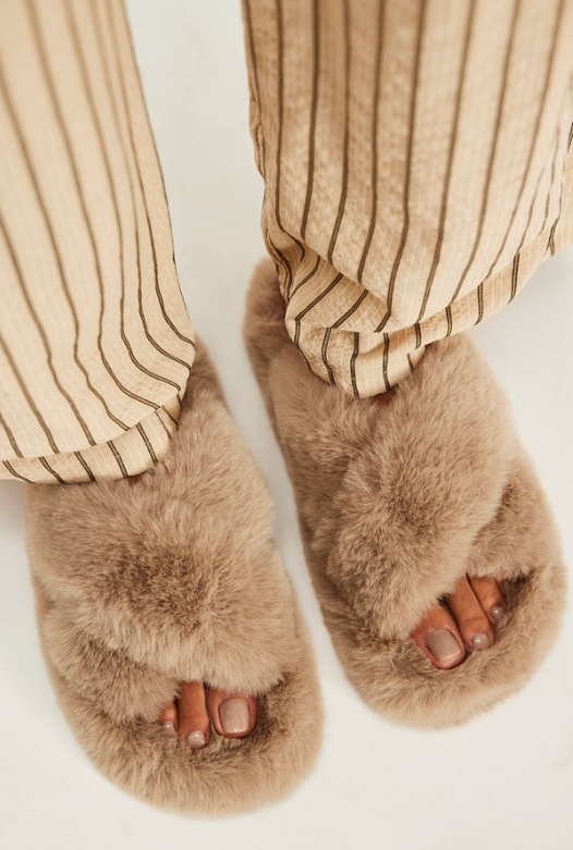 COUNTING SHEEP SLIPPERS 2.0 in Mink
