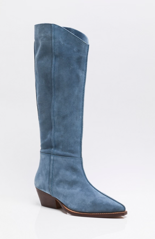 SWAY LOW SLOUCH BOOT 2.0 in Azure