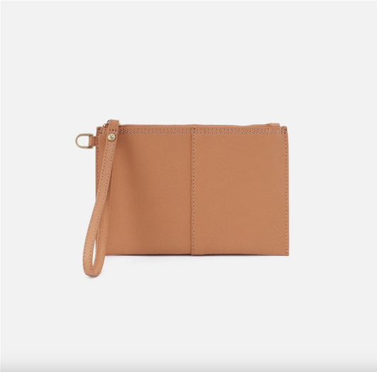 VIDA SMALL POUCH in Biscuit