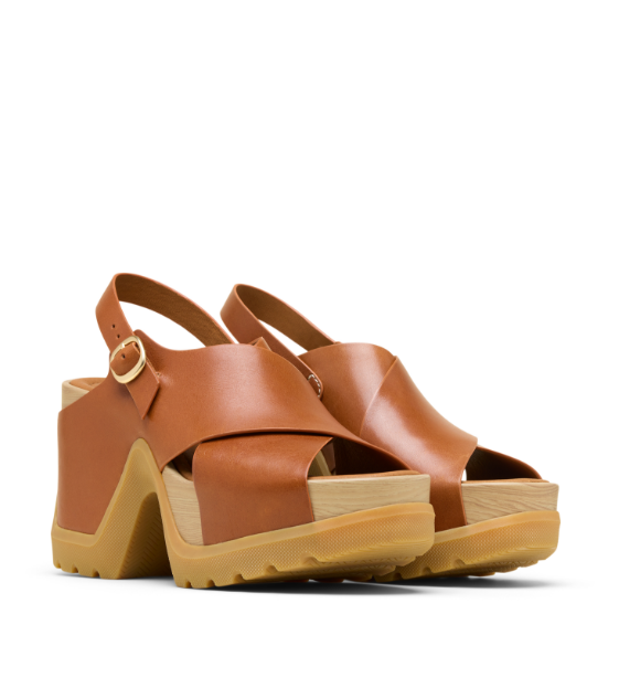 ROAM'N RISE HEEL in Iced Tea + Gum