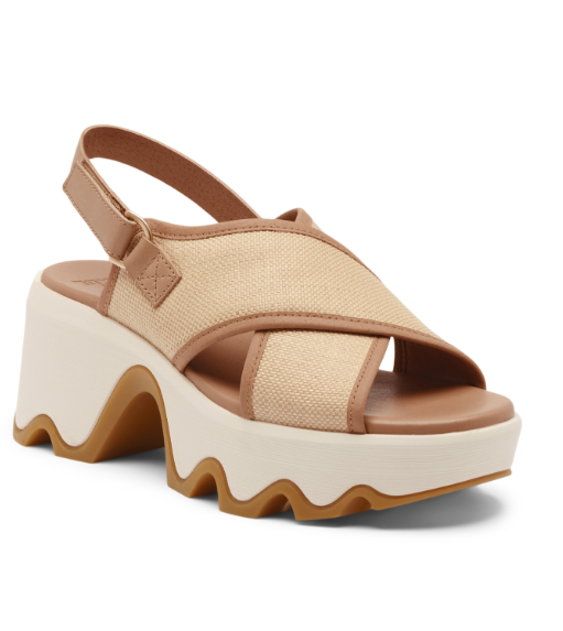KINETIC AURA SLINGBACK TXT in Honest Beige + Gum