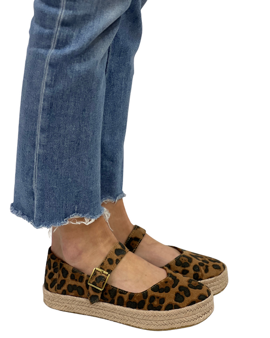 CAROLINA MARY JANE in Brown Sugar Leopard