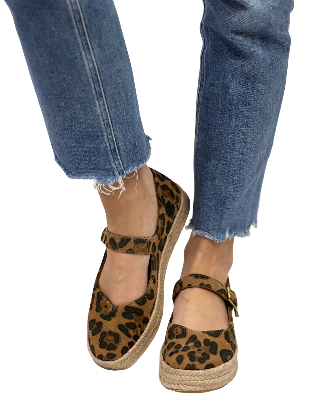 CAROLINA MARY JANE in Brown Sugar Leopard
