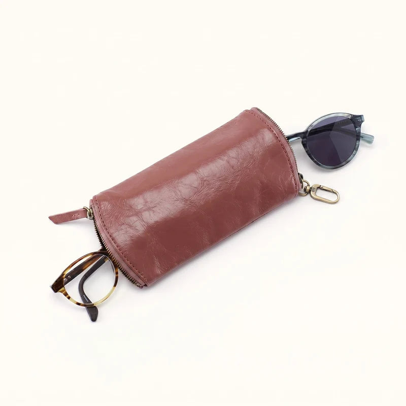 SPARK DOUBLE EYEGLASS CASE in Rosewood
