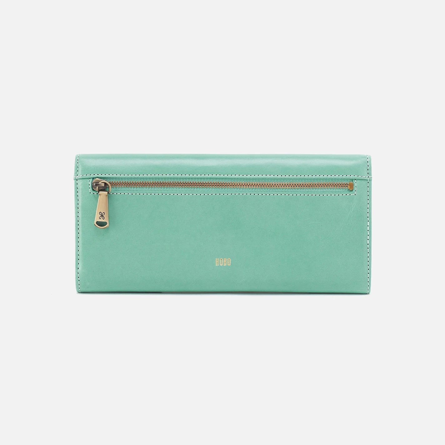 JILL LARGE TRIFOLD WALLET in Seaglass