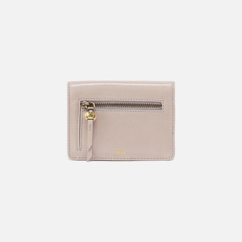 HUTTON SMALL WALLET in Stone Gloss