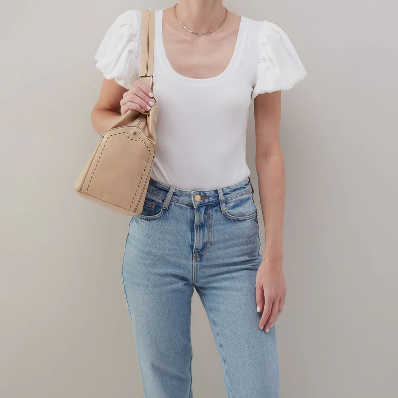 SENECA SHOULDER BAG in Sand