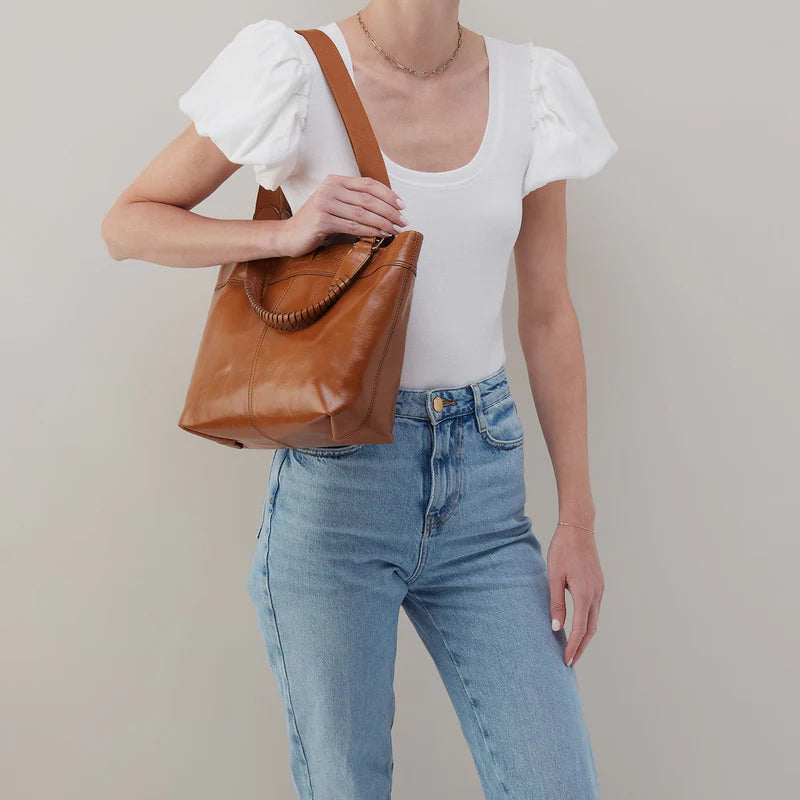 ROMY MEDIUM TOTE in Truffle