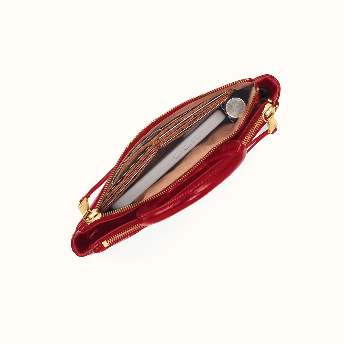 SABLE CROSSBODY in True Red