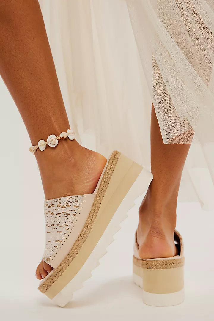 SANTORINI ESPADRILLE in Plaster