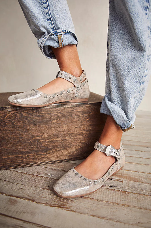 MYSTIC MARY JANE FLAT in Champagne