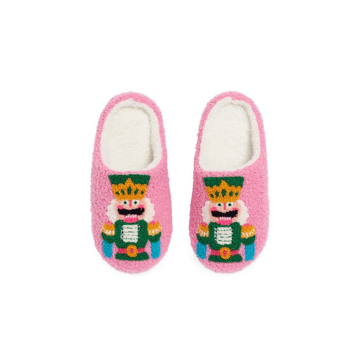 NUTCRACKER SLIPPERS in Blush
