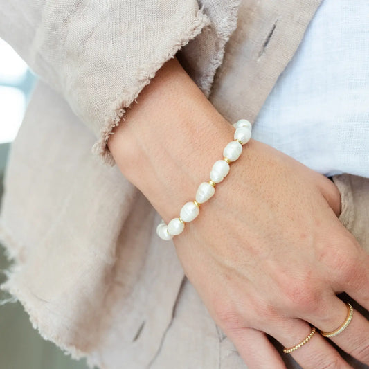 PEARL OBSESSION STRETCH BRACELET