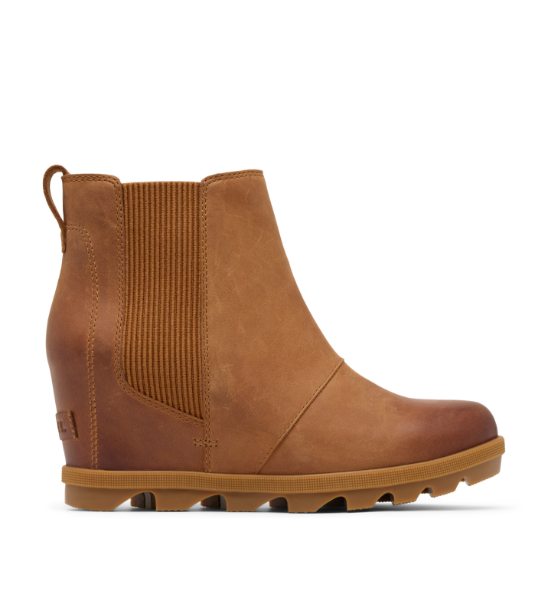 JOAN RHAPSODY CHELSEA WEDGE in Velvet Tan + Gum