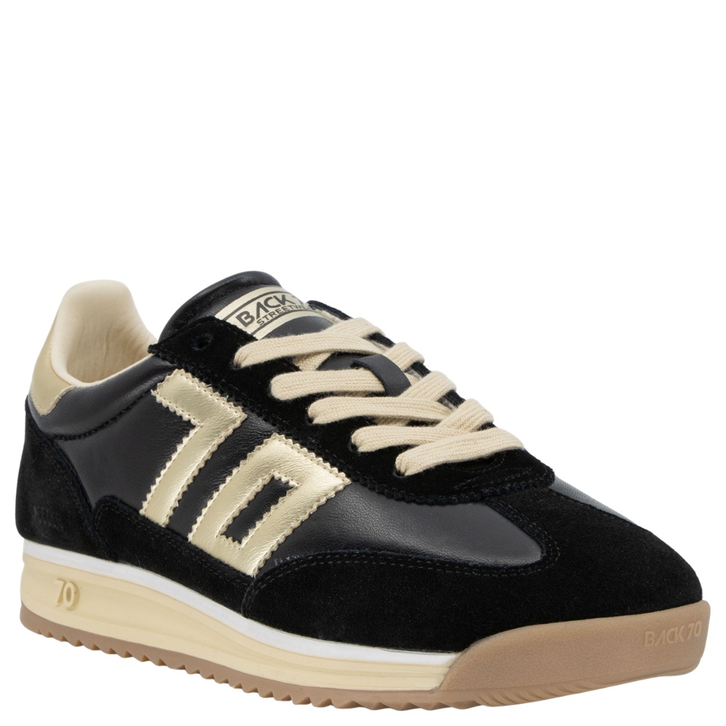 JOGGER N in Black + Gold