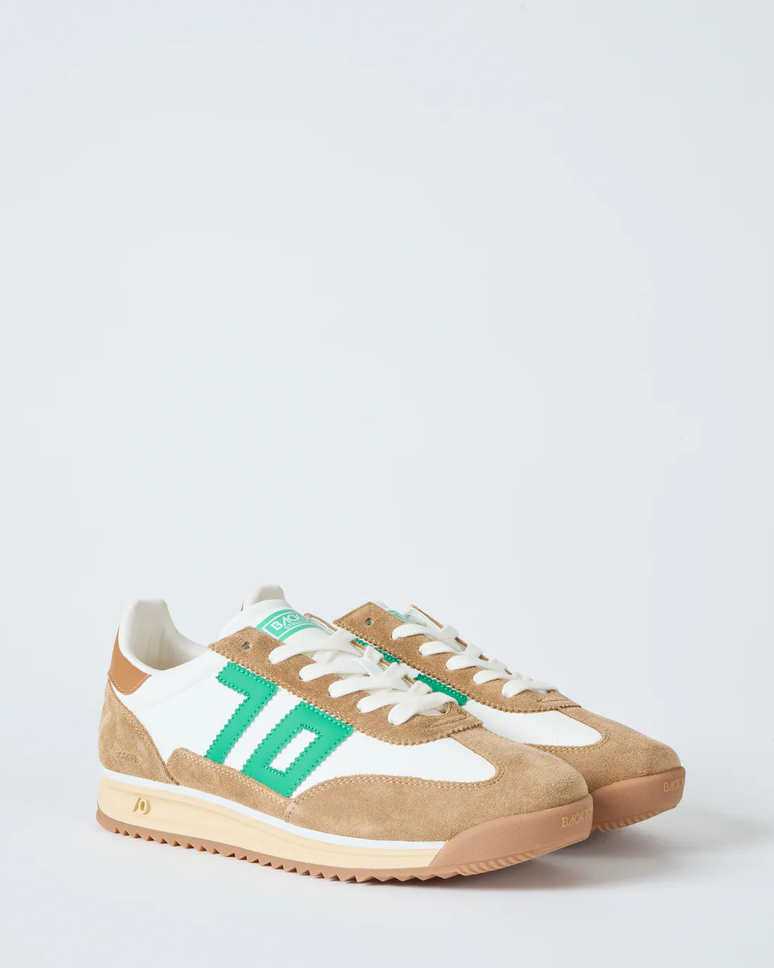 JOGGER M in White Camel Green