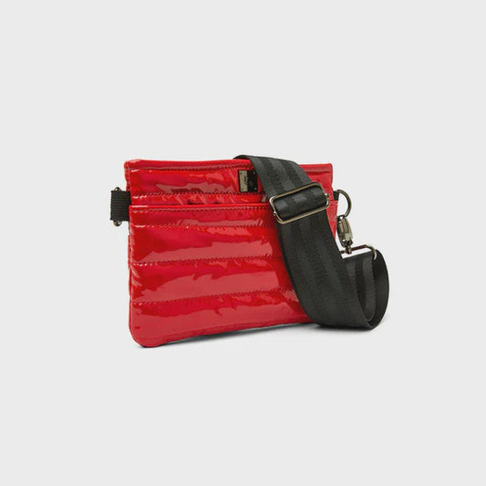 BUM BAG CROSSBODY in Lipstick Patent