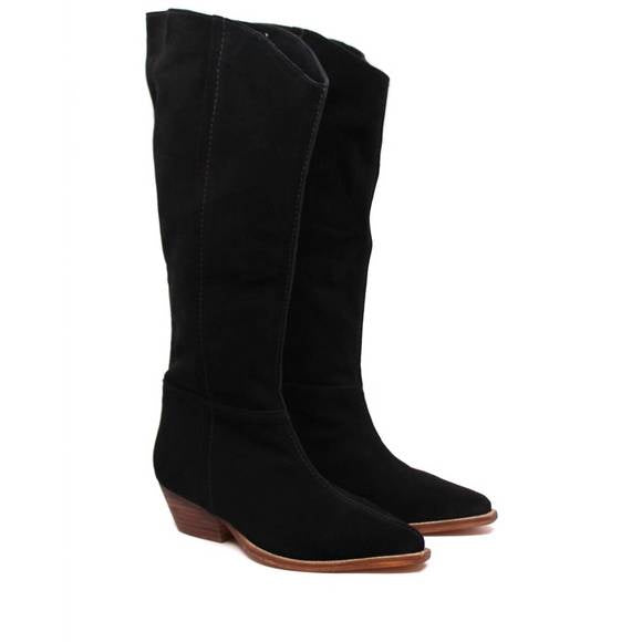 SWAY LOW SLOUCH BOOT in Black