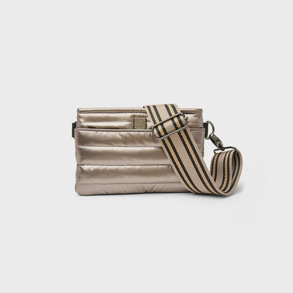 BUM BAG CROSSBODY in Pearl Latte