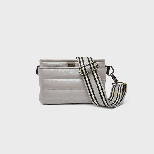 BUM BAG CROSSBODY in Sleek Fawn + Multi Strap