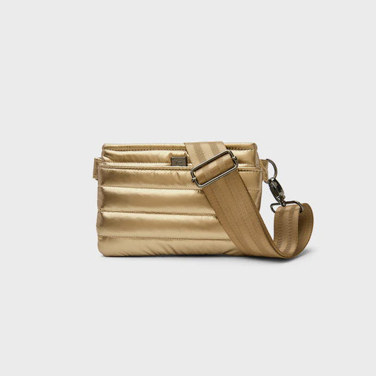 BUM BAG CROSSBODY in Pearl Toffee