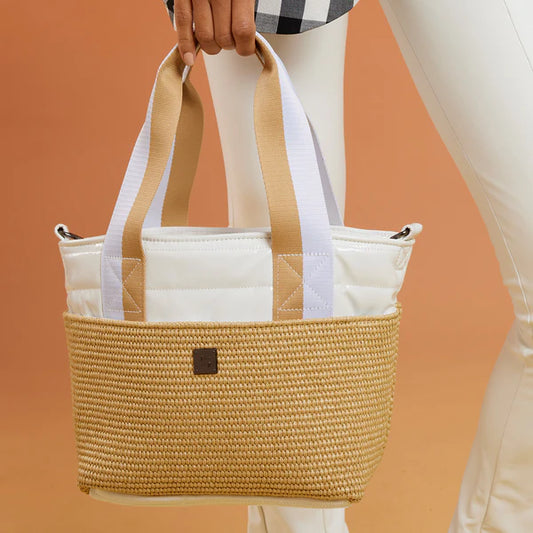 HIGHLINE in Dune Raffia + White