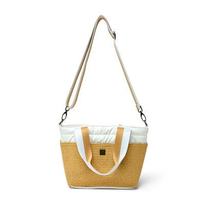 HIGHLINE in Dune Raffia + White