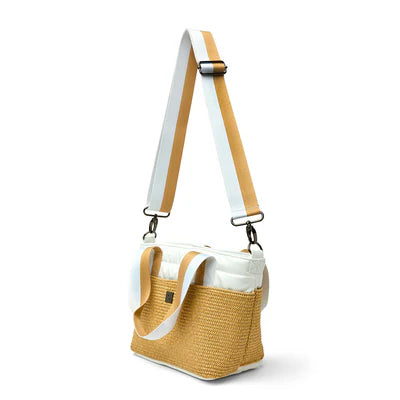 HIGHLINE in Dune Raffia + White
