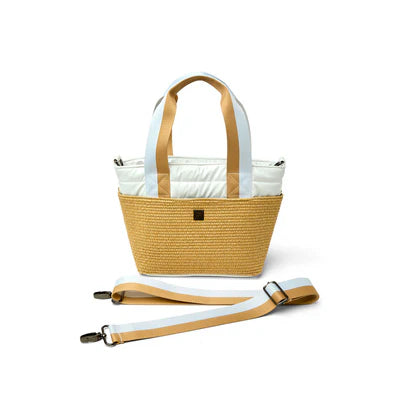 HIGHLINE in Dune Raffia + White