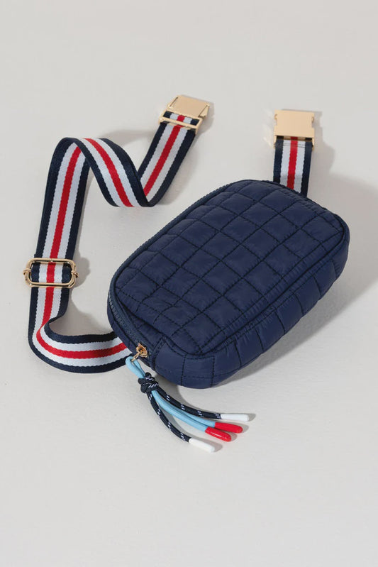 EZRA BELT BAG in Navy