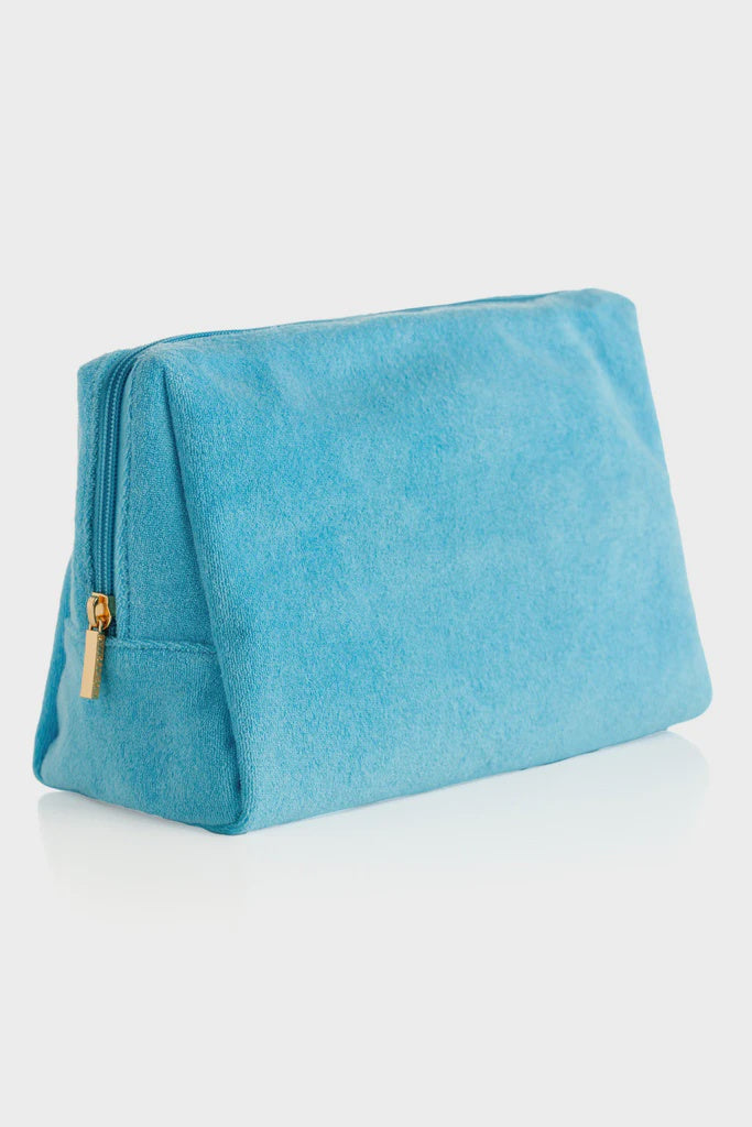 SOL ZIP POUCH in Turquoise