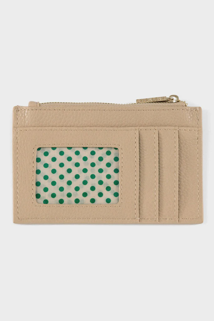 VERONA CARD HOLDER in Nude