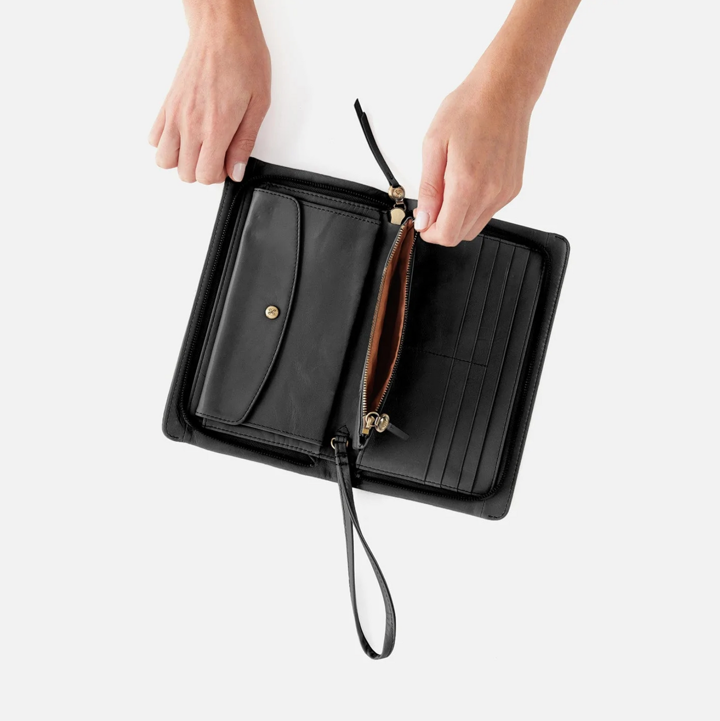 EVOLVE WRISTLET-WALLET in Black